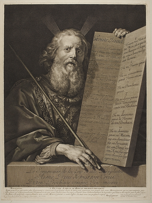 Moses with Tablets