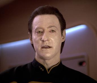 Data from Star Trek the Next Generation